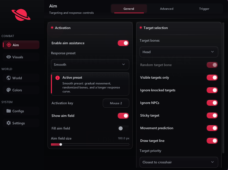 Supreme Apex Legends menu